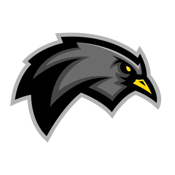 Mascotte de Blackbird sport emblème
 - Vecteur, image