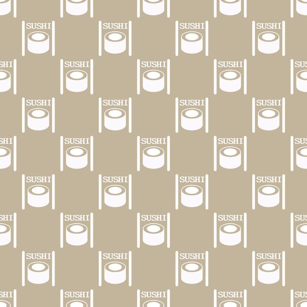 Бесшовный рисунок из суши
 - Вектор,изображение