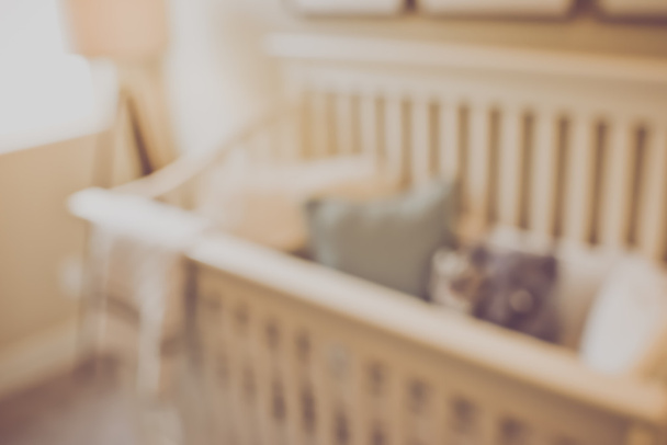 Blurred Baby Crib - Photo, Image