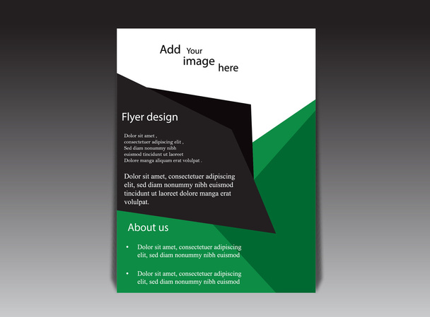 Moderne brochure - Vector, afbeelding