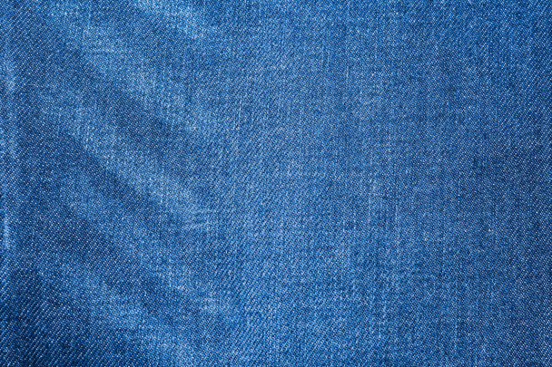blue jeans fabric background - Foto, Bild