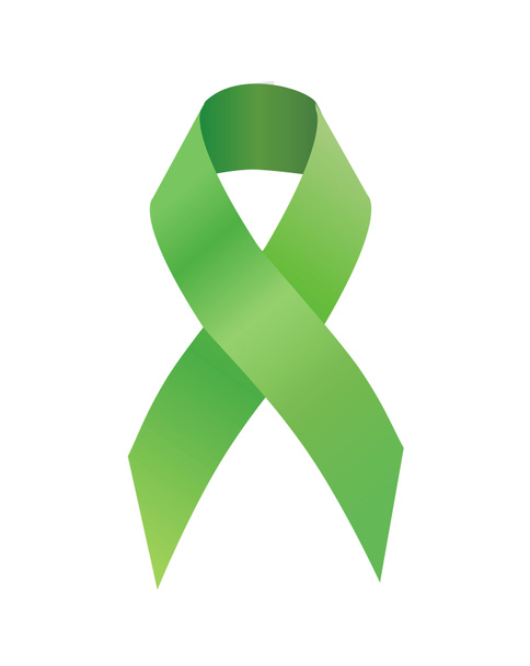 Green ribbon awareness - Photo, Image