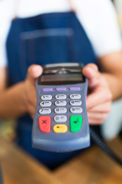 Credit card terminal - Foto, afbeelding