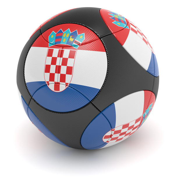 horvát foci labda - Fotó, kép