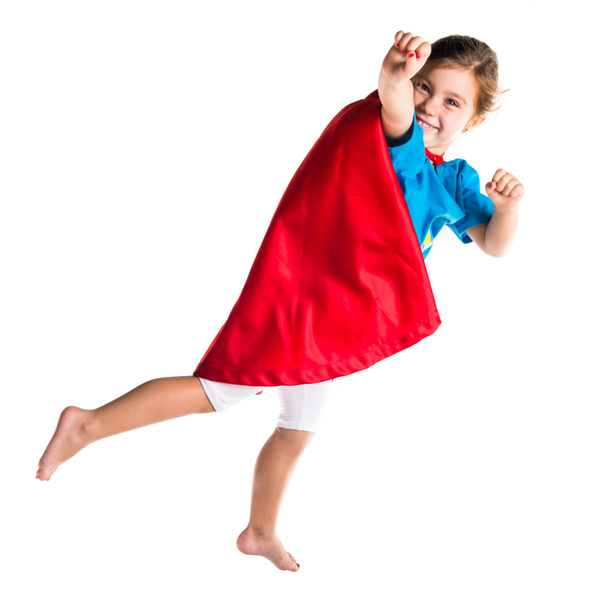 Kid dressed like superhero - Foto, imagen