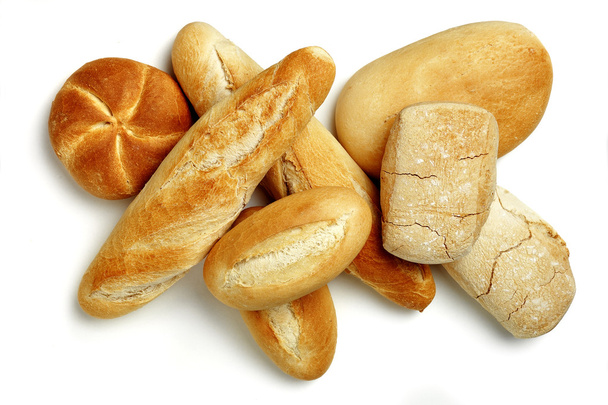 breads isolated - Photo, Image