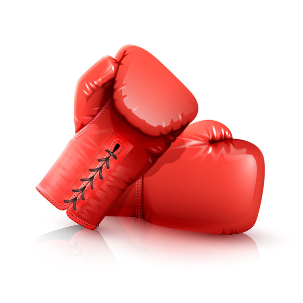 Boxing Gloves Realistic - Vector, Image