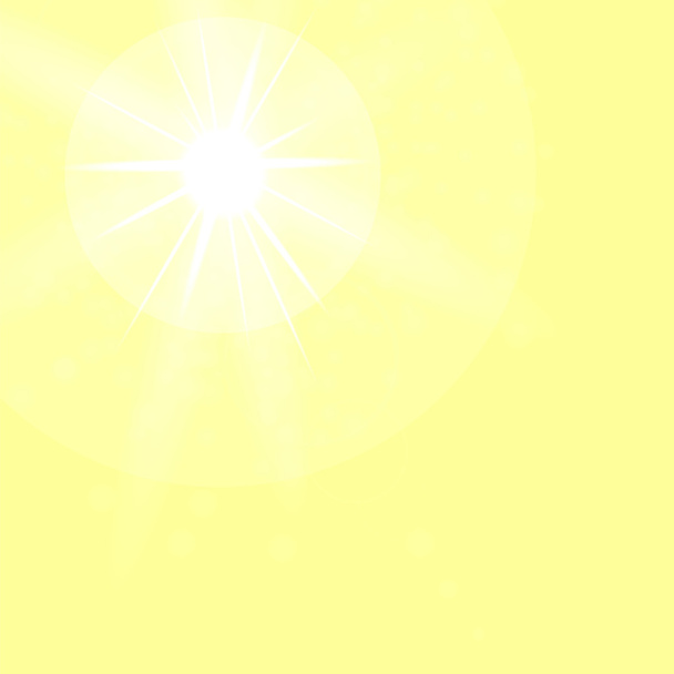 Słońce letnie - Wektor, obraz