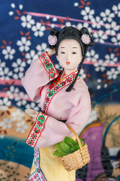 Bambola giapponese primo piano
 - Foto, immagini