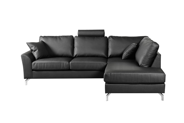 kanapé, fehér háttér - Fotó, kép