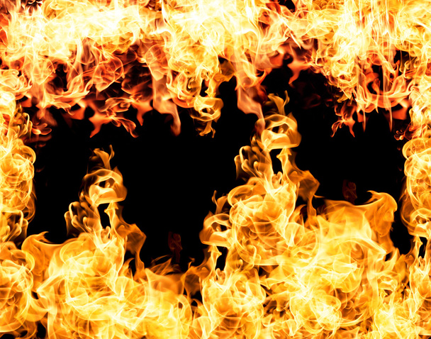 brand vlammen - Foto, afbeelding