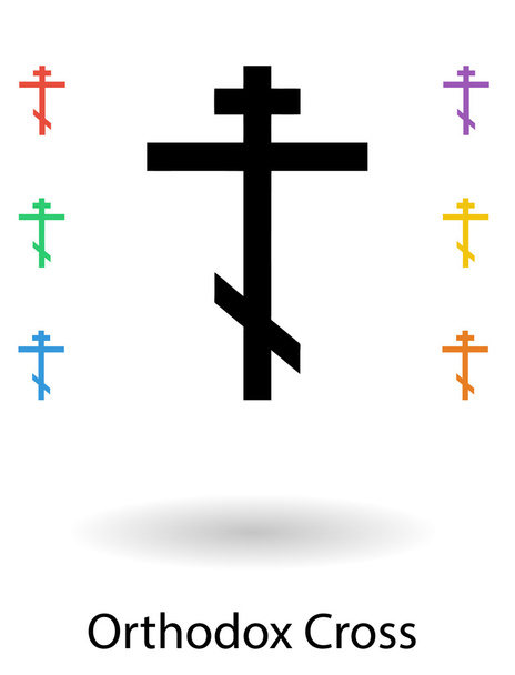 Православный крест
 - Вектор,изображение