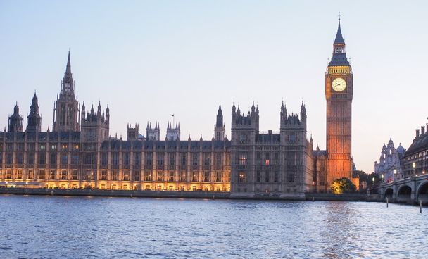 Domy parlamentu w Londynie - Zdjęcie, obraz