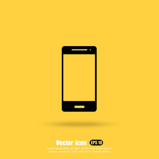 smartphone, icono del dispositivo
 - Vector, Imagen