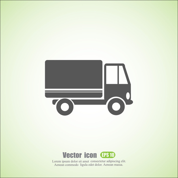 delivery, truck icon - Vector, Image