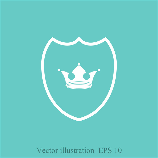 királyi korona ikon - Vektor, kép