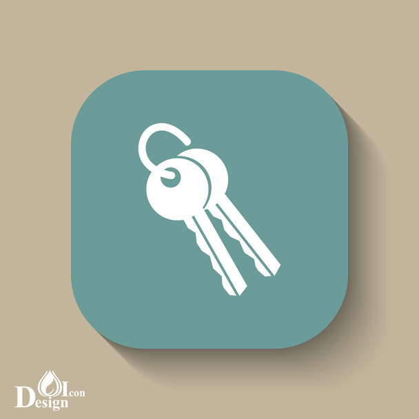 Icona chiavi di casa
 - Vettoriali, immagini