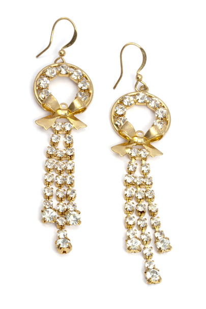 Beautiful fashion earrings - Foto, immagini