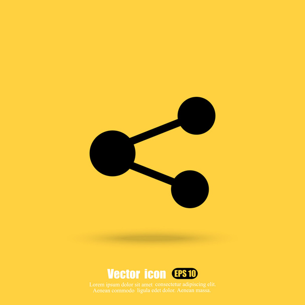 communication, share icon - Vector, Image