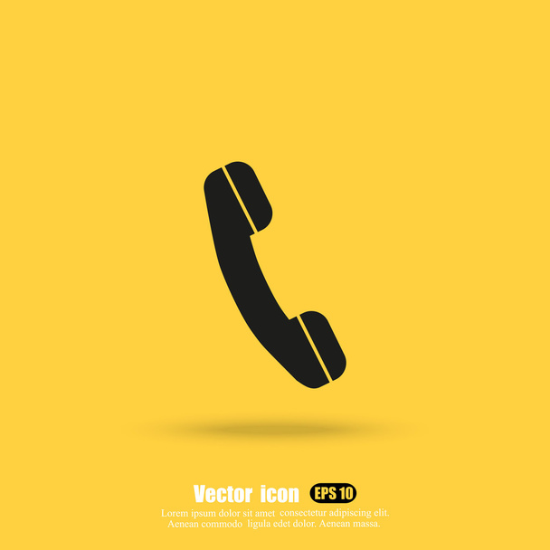 Telephone, call icon - Vector, Image