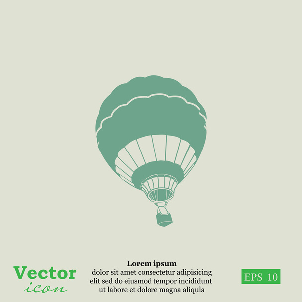 globo de aire icono - Vector, Imagen