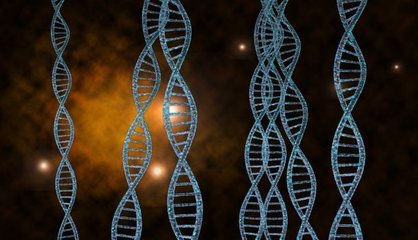 Vlákna DNA - Fotografie, Obrázek