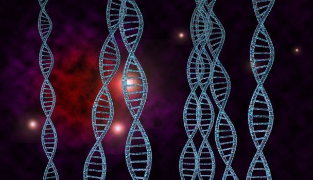 Vlákna DNA - Fotografie, Obrázek