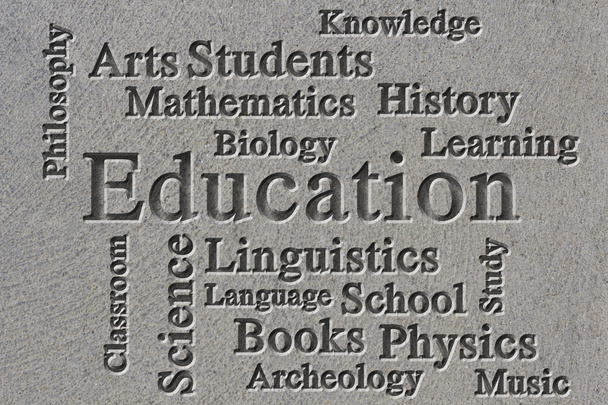 educação wordcloud
 - Foto, Imagem