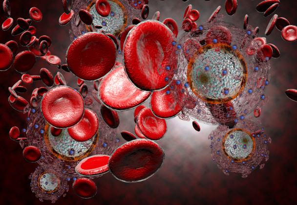 SIDA Virus del VIH
 - Foto, Imagen