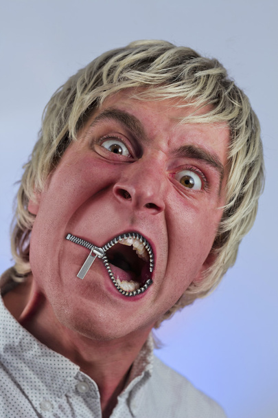 Mouth Zipper - Photo, Image