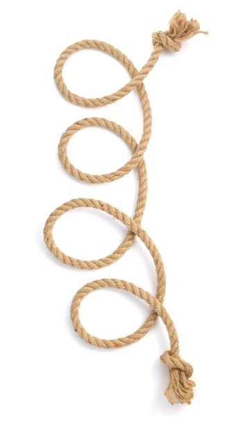 Tied ship rope - Photo, image