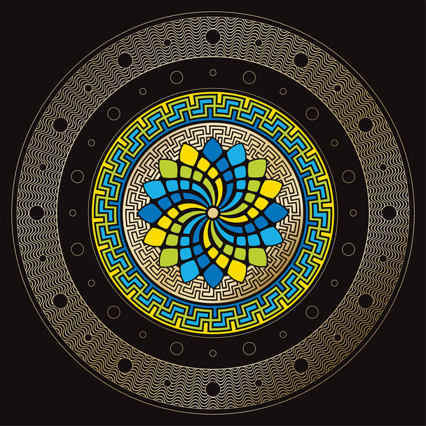 Сонячний календар
 - Вектор, зображення