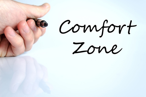 Concepto de texto zona confort
 - Foto, imagen