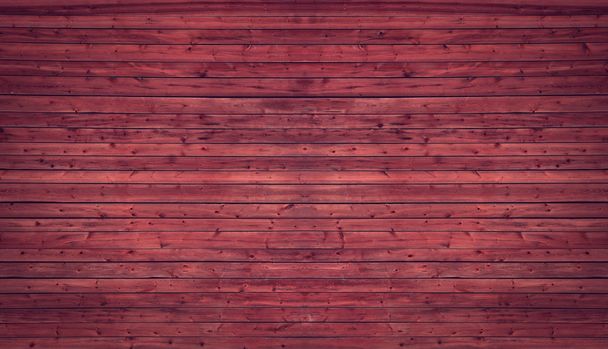 kırmızı ahşap duvar - Fotoğraf, Görsel