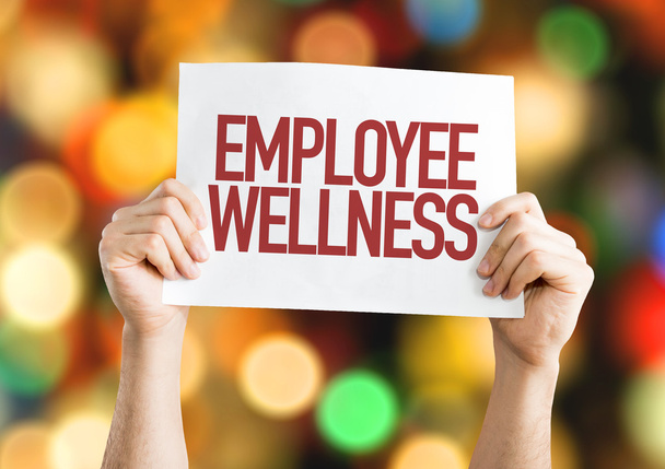 Employee wellness placard - Photo, Image