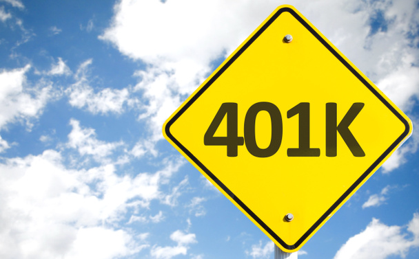401 k の道路標識 - 写真・画像