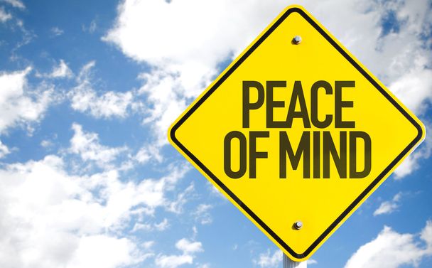 Segno della pace della mente
 - Foto, immagini