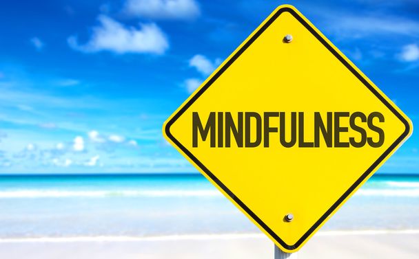 Mindfulness text sign - Photo, Image