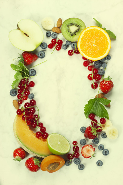 Surtido de frutas
 - Foto, imagen