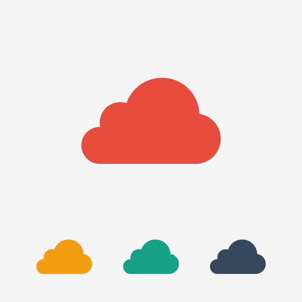 Cloud icon design - Wektor, obraz