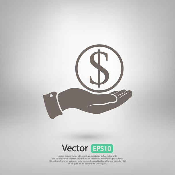 Save money  icon - Vetor, Imagem