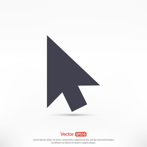 cursor icon design - Vector, Imagen
