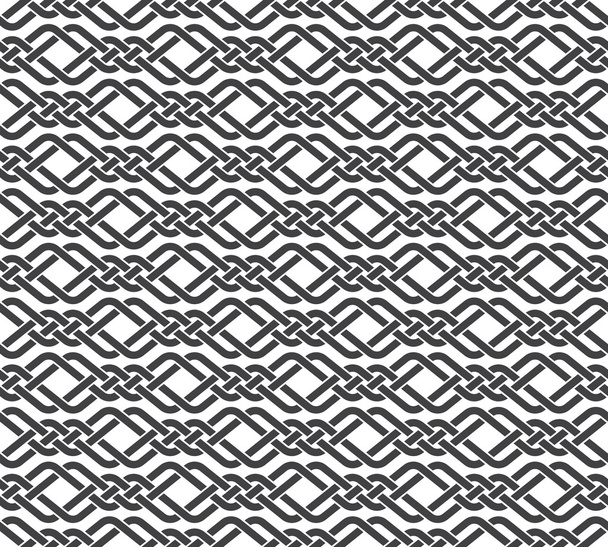 Bezešvé pattern rovnoběžně prýmky - Vektor, obrázek