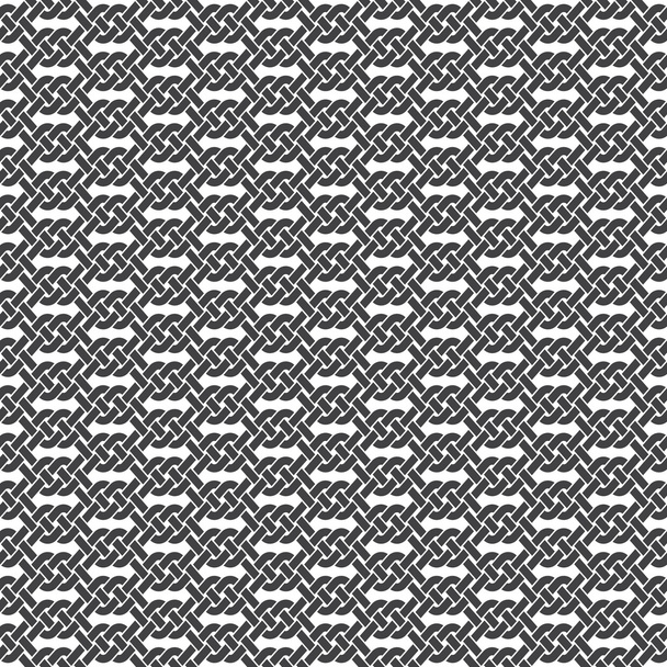 Seamless pattern of braided strips - Vector, Image