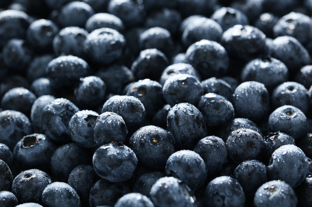 Blueberries background, close up - Fotó, kép