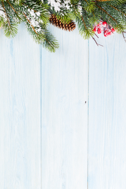 Christmas background with fir tree - Photo, Image