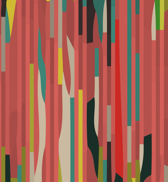 Glitchy striped texture. - Vector, Image