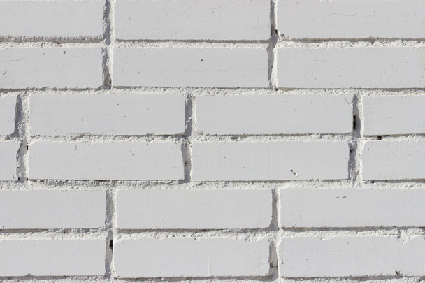 Konsystencja tła starej ściany z białej cegły - Zdjęcie, obraz