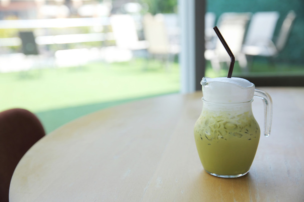 green tea latte - Photo, Image