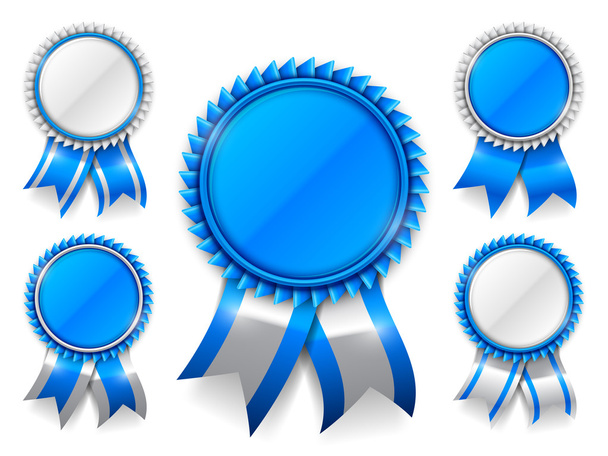 Blue Award Medals - Vecteur, image
